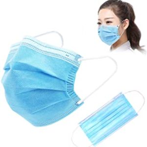Disposable 3 Ply Non Woven Anti Virus Dust Earloop Dental Medical Surgical Face guard For Anti-dust and anti-virus – Disposable Face Mask #1 (50 Pieces/box, one box=$12.50)