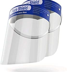 Protective Face Shields by – Full Coverage Safety Protection for Face and Eyes; Comfortable and Adjustable for Men, Women ($1.80/piece) #26